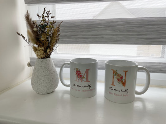 Personalised Mother's Day mug - for Mum, Nan, Nanny, Grandma etc.