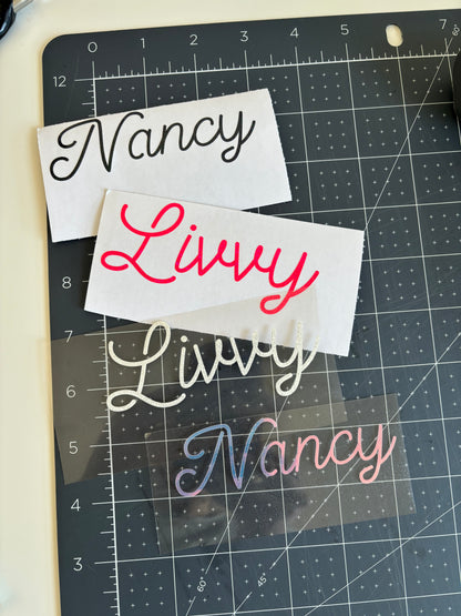 DIY Sticker Vinyl Decal Kits