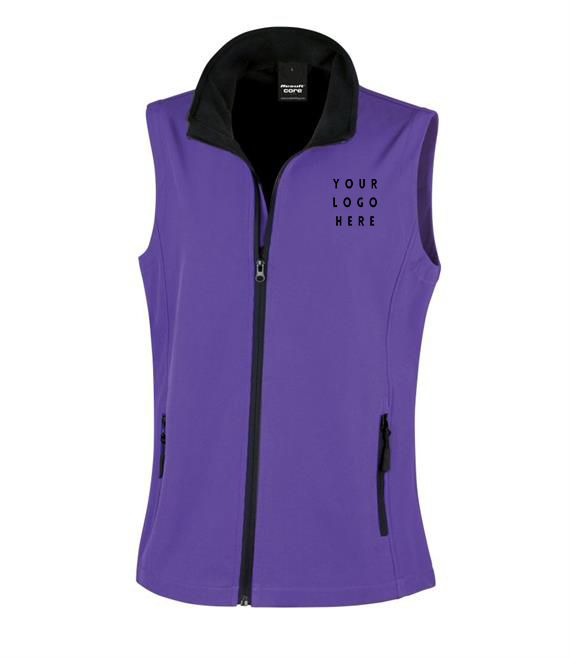 Ladies Branded Work Bodywarmers - Available in Sizes 8 to 18